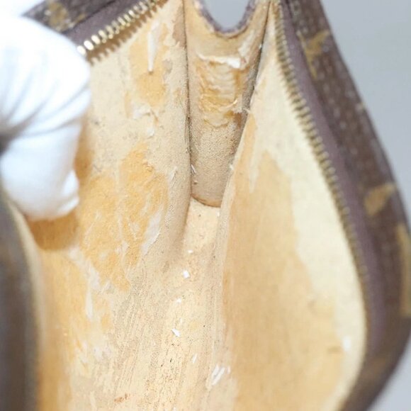 LOUIS VUITTON Monogram Bucket GM Accessory Pouch Vintage LV Auth - Picture 12 of 16